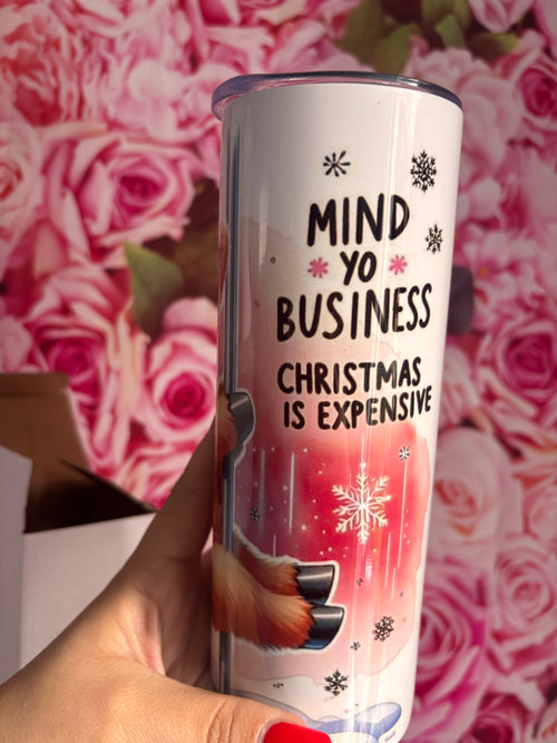 Highland cow 20nz tumbler